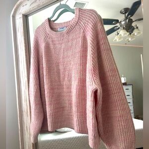 FREE SHIPPING Big Knit Sweater, Fall/Winter, 30% Recycled Materials